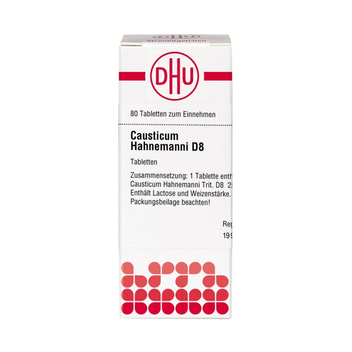 DHU Causticum Hahnemanni D8 Tabletten, 80 pc Tablettes