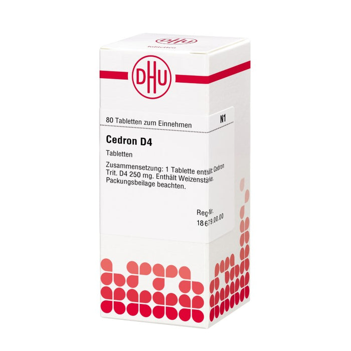 DHU Cedron D4 Tabletten, 80 St. Tabletten