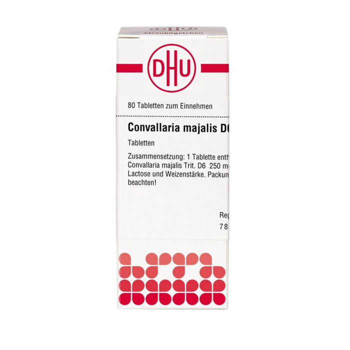 DHU Convallaria majalis D6 Tabletten, 80 pcs. Tablets