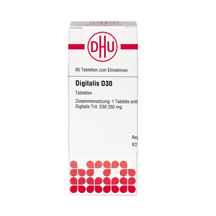 DHU Digitalis D30 Tabletten, 80 St. Tabletten