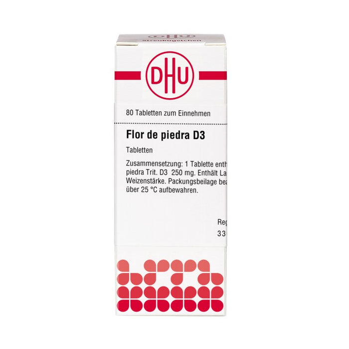 Flor de Piedra D3 DHU Tabletten, 80 St. Tabletten