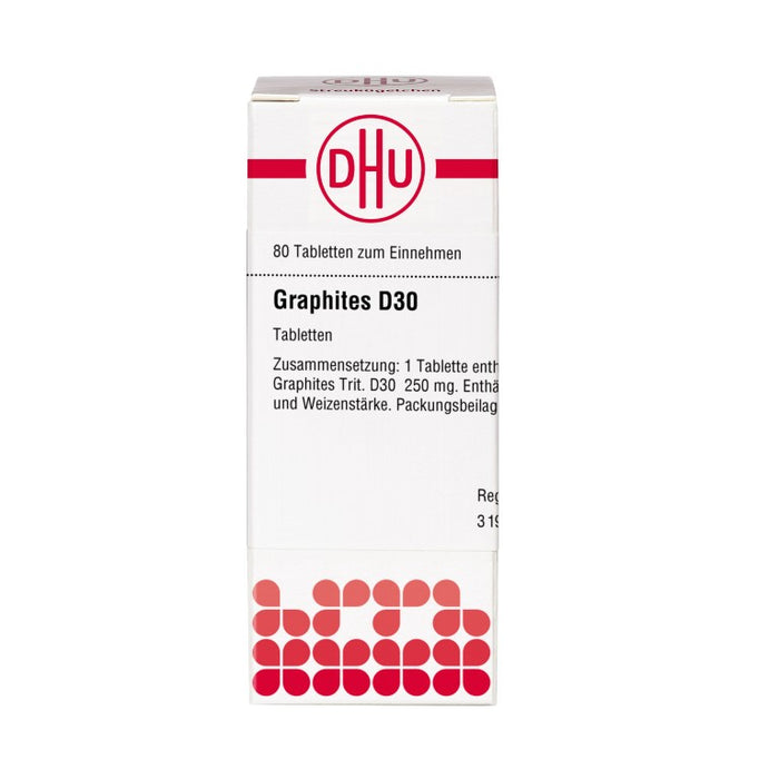 DHU Graphites D30 Tabletten, 80 pc Tablettes