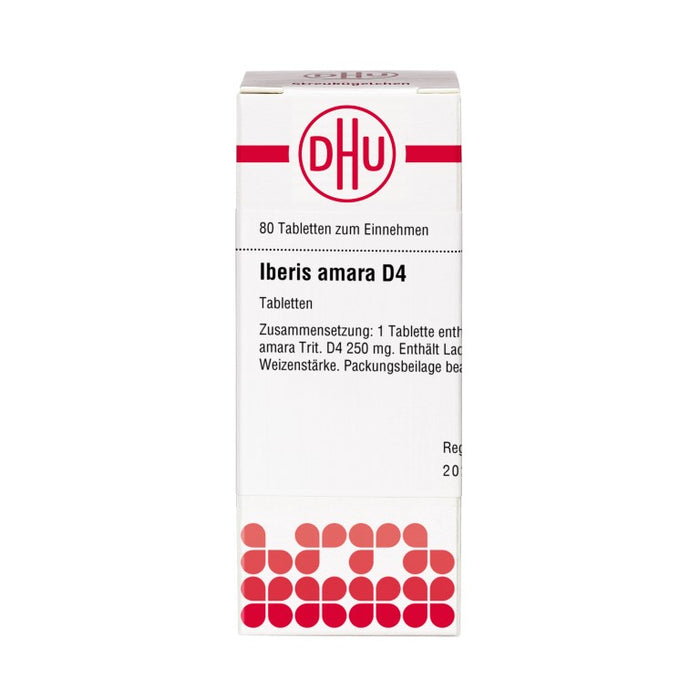 DHU Iberis amara D4 Tabletten, 80 St. Tabletten