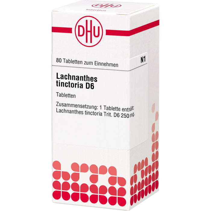 DHU Lachnanthes tinctoria D 6 Tabletten, 80 pcs. Tablets