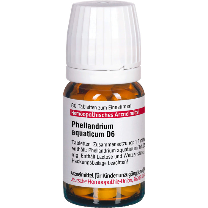 Phellandrium aquaticum D6 DHU Tabletten, 80 St. Tabletten