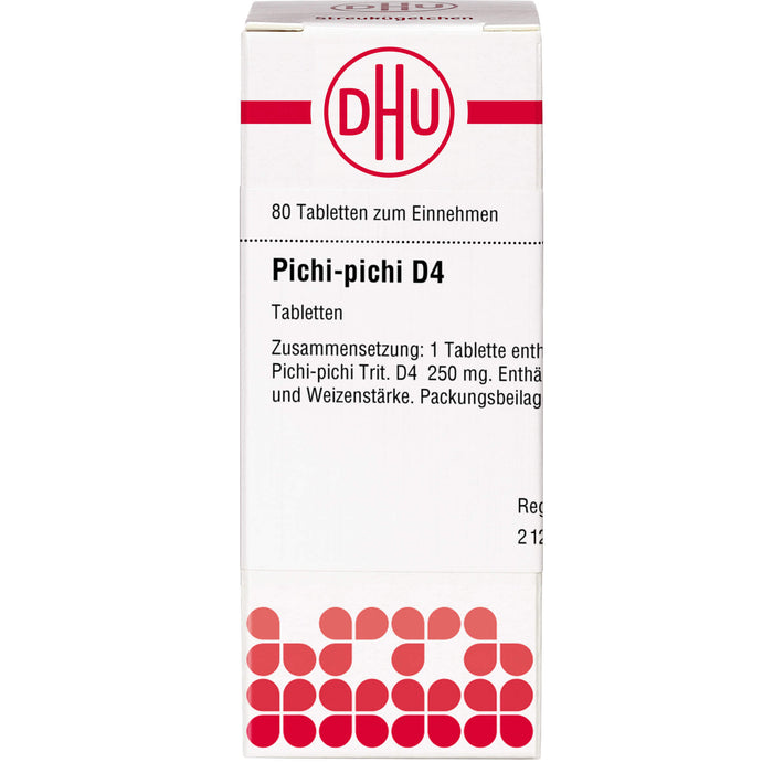 DHU Pichi-pichi D4 Tabletten, 80 St. Tabletten