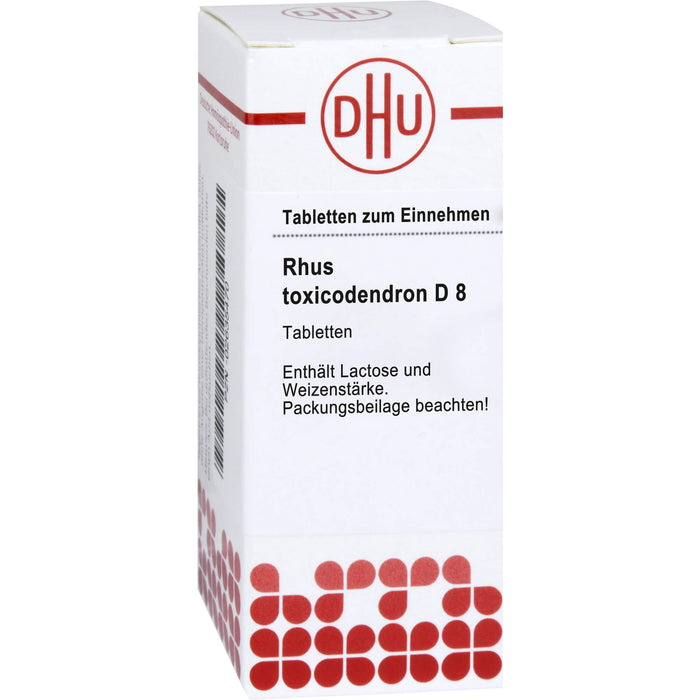 DHU Rhus toxicodendron D8 Tabletten, 80 pc Tablettes