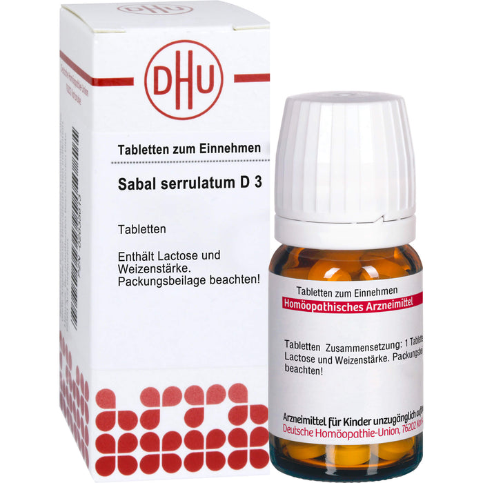 DHU Sabal serrulatum D3 Tabletten, 80 St. Tabletten