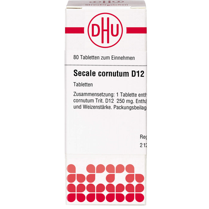 DHU Secale cornutum D12 Tabletten, 80 pcs. Tablets