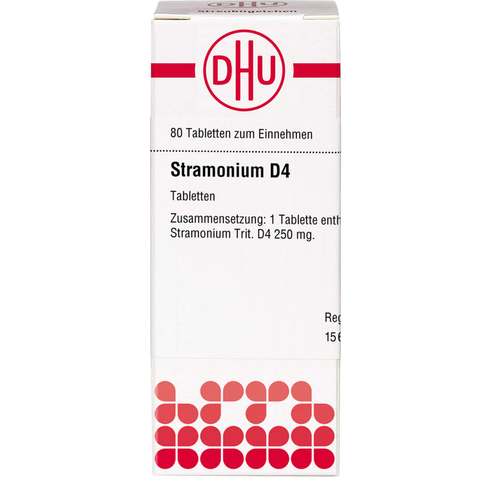 DHU Stramonium D4 Tabletten, 80 St. Tabletten