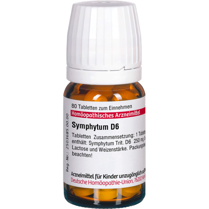 DHU Symphytum D6 Tabletten, 80 pcs. Tablets