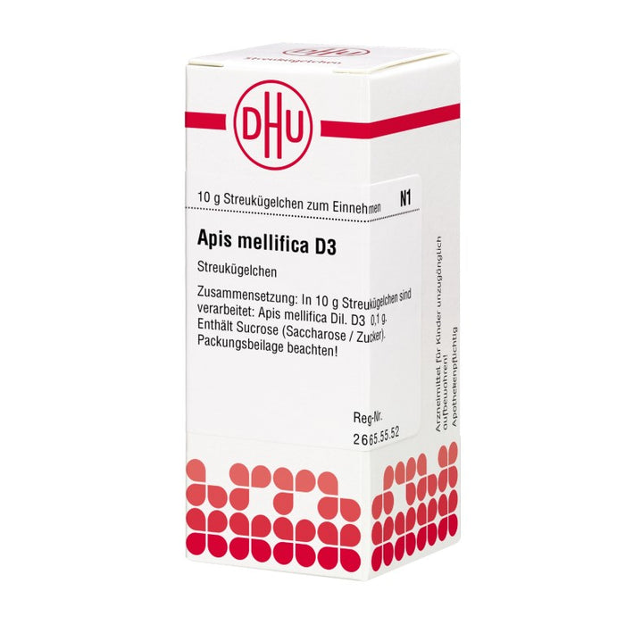 DHU Apis mellifica D3 Streukügelchen, 10 g Globules