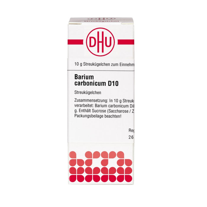 Barium carbonicum D10 DHU Globuli, 10 g Globuli