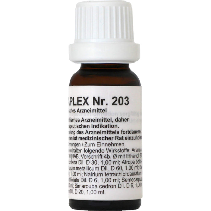 Regenaplex Nr.203 Tropf., 15 ml TEI