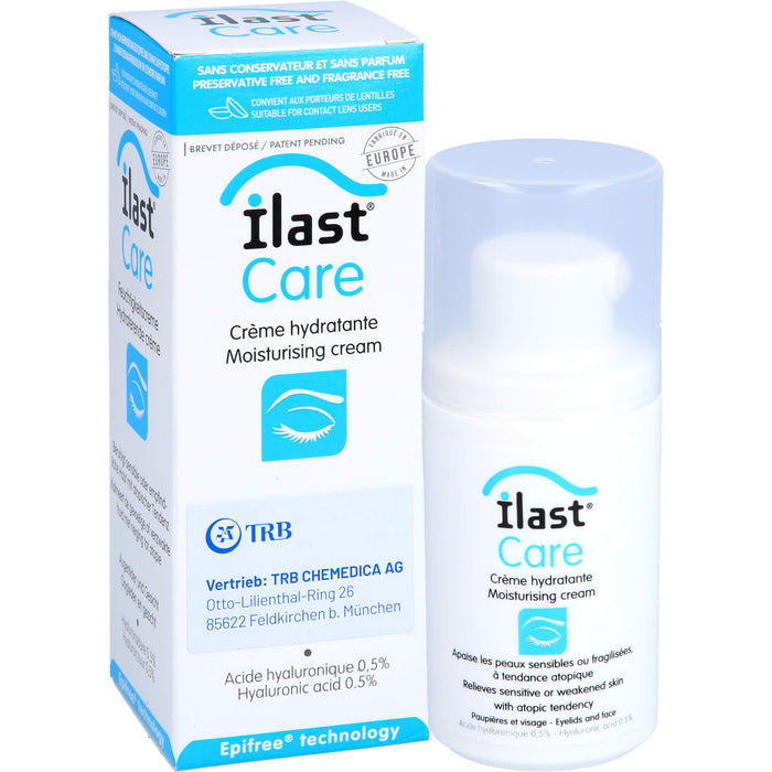 ilast Care Creme bei Augenliderkrankungen, 30 ml Crème