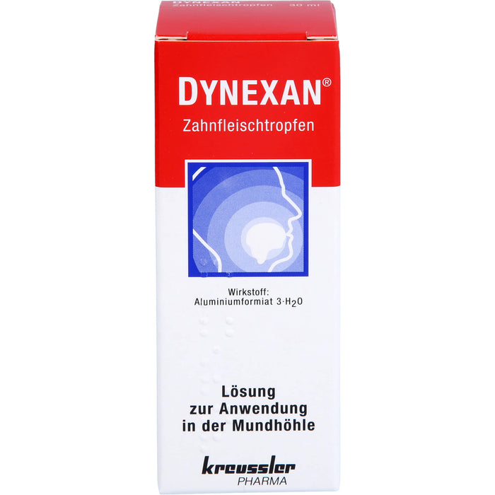 Dynexan Zahnfleischtropfen bei leichten Entzündungen im Mundraum, 30 ml Lösung