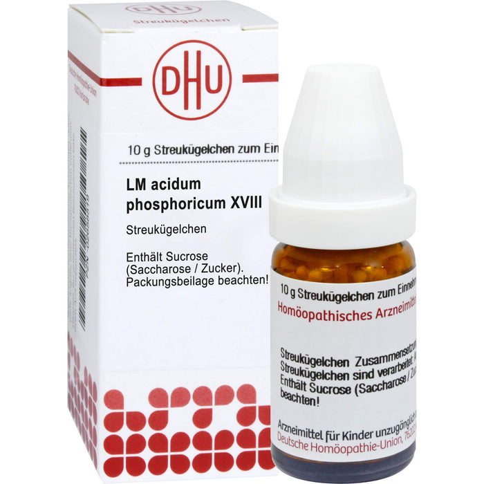 Acidum phosphoricum LM XVIII DHU Globuli, 5 g Globuli