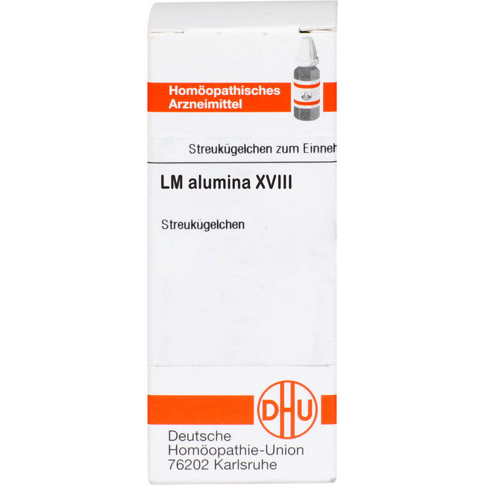 Alumina LM XVIII DHU Globuli, 5 g Globuli