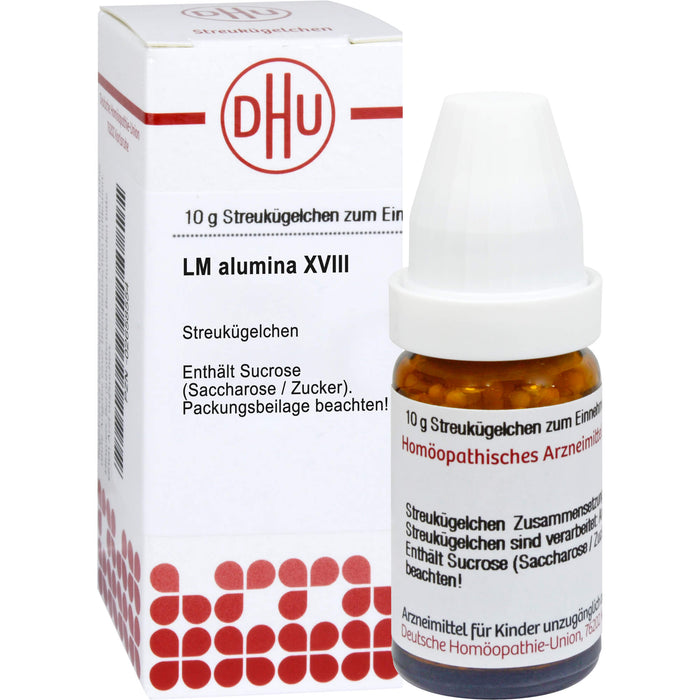 Alumina LM XVIII DHU Globuli, 5 g Globuli