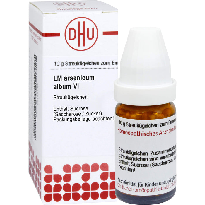 Arsenicum album LM VI DHU Globuli, 5 g Globuli