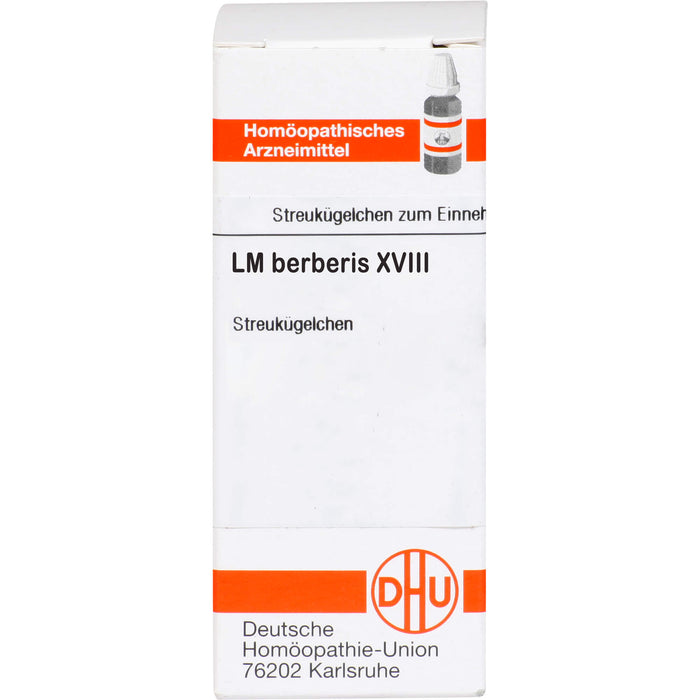 DHU Berberis LM XVIII Streukügelchen, 5 g Globules