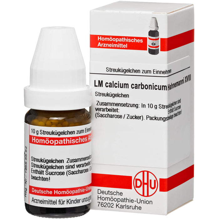 DHU Calcium carbonicum Hahnemanni LM XVIII Streukügelchen, 5 g Globules