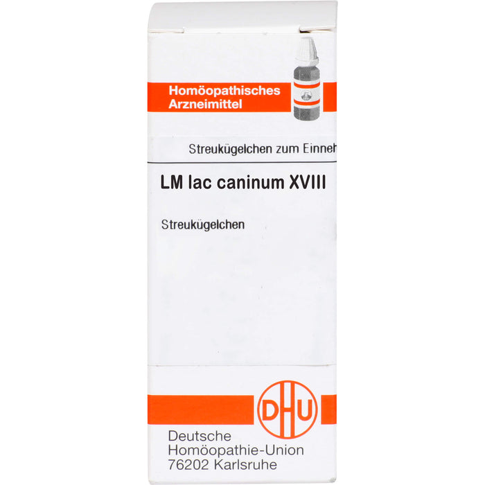 DHU Lac caninum LM XVIII Streukügelchen, 5 g Globules