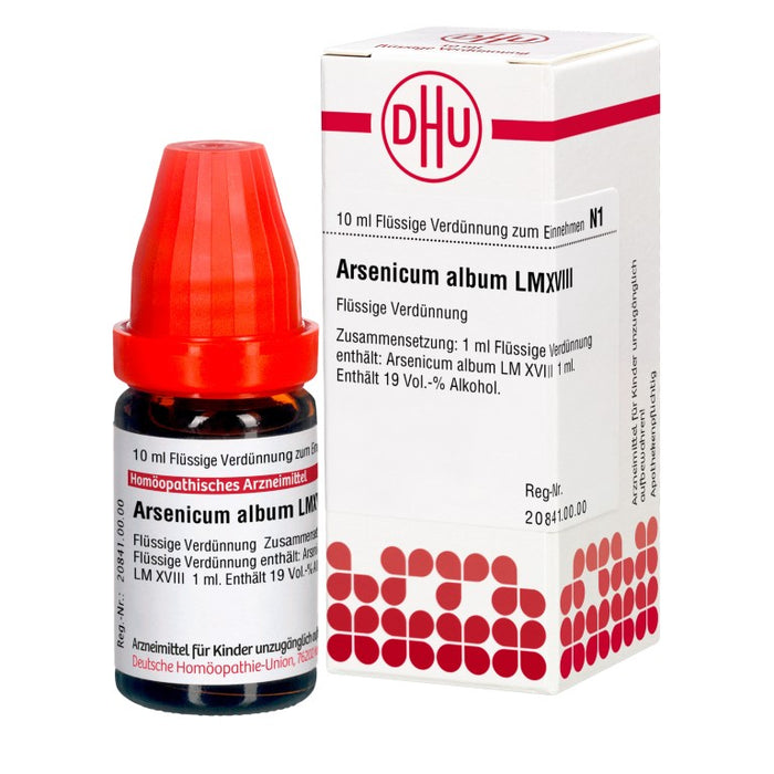 Arsenicum album LM XVIII DHU Dilution, 10 ml Lösung