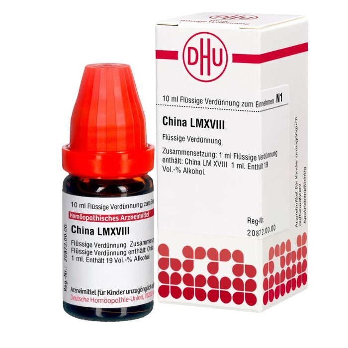 DHU China LM XVIII Dilution, 10 ml Lösung