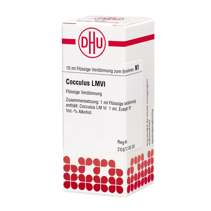 Cocculus LM VI DHU Dilution, 10 ml Lösung