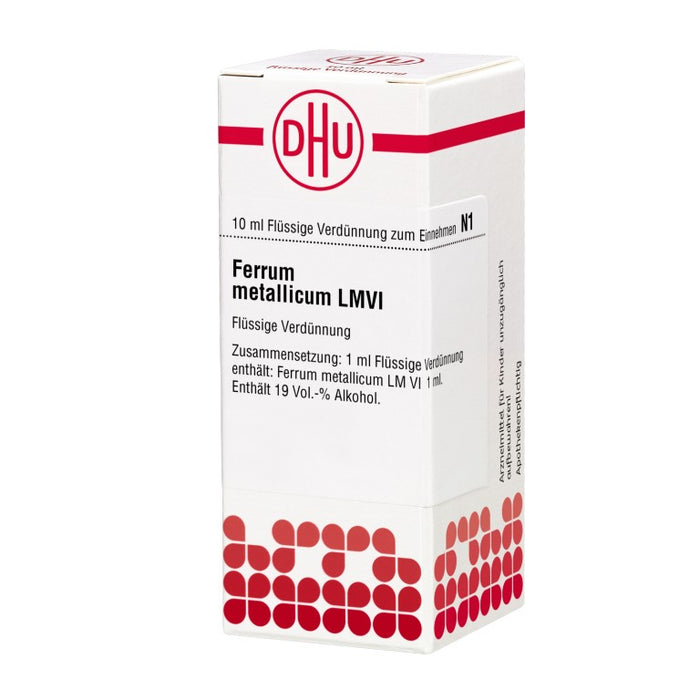 Ferrum metallicum LM VI DHU Dilution, 10 ml Lösung