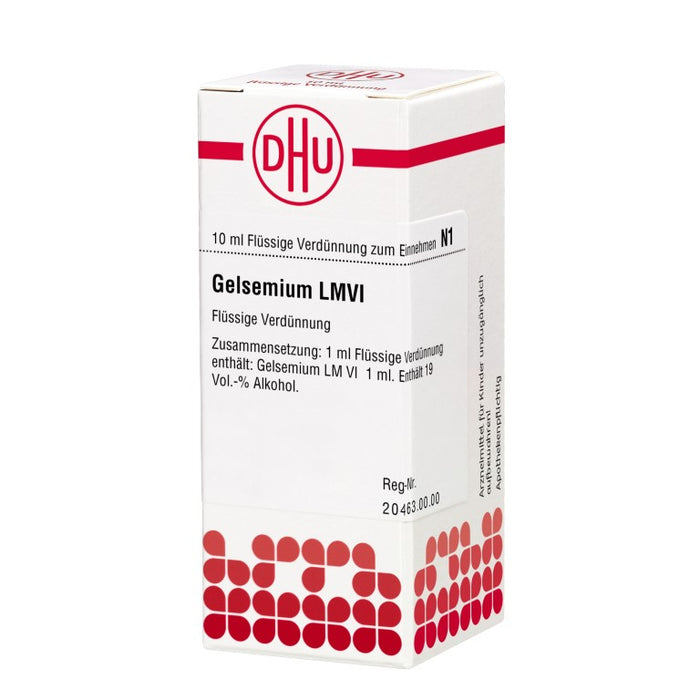 Gelsemium LM VI DHU Dilution, 10 ml Lösung