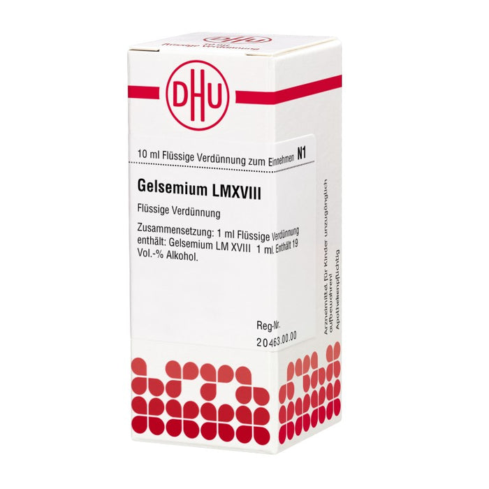 Gelsemium LM XVIII DHU Dilution, 10 ml Lösung