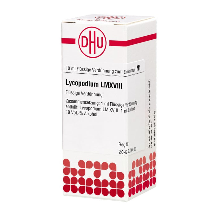 DHU Lycopodium LM XVIII Dilution, 10 ml Lösung