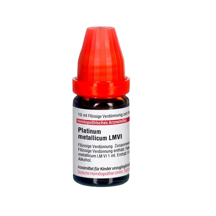 Platinum metallicum LM VI DHU Dilution, 10 ml Lösung