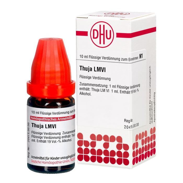 DHU Thuja LM VI Dilution, 10 ml Lösung