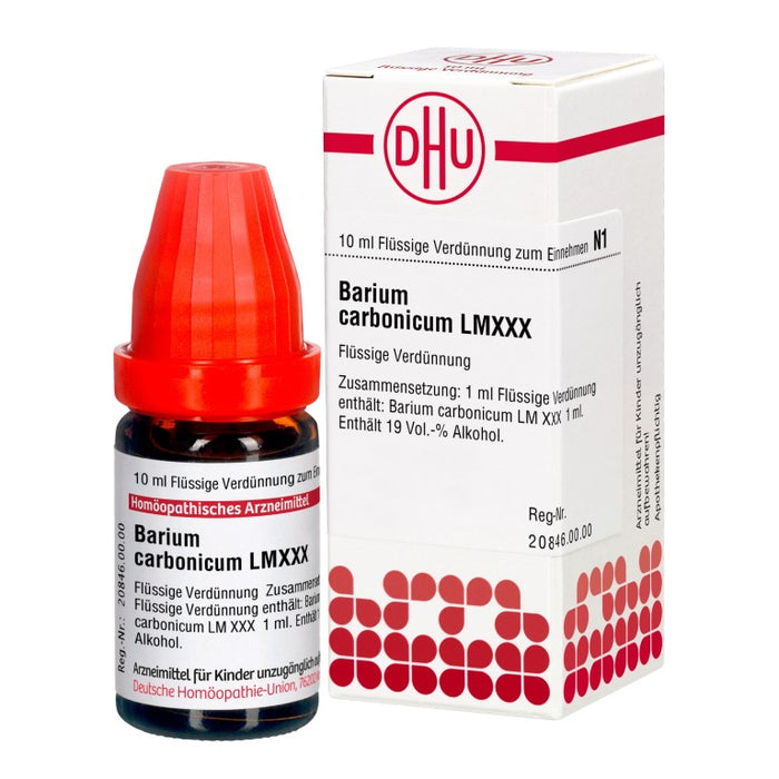 Barium carbonicum LM XXX DHU Dilution, 10 ml Lösung