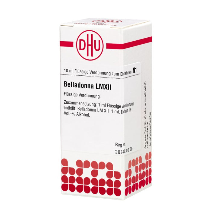 Belladonna LM XII DHU Dilution, 10 ml Lösung