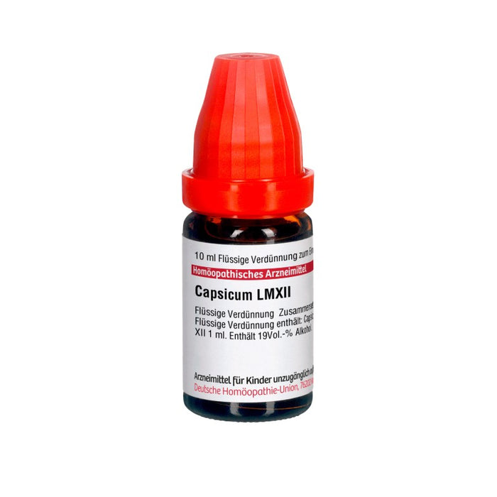 Capsicum LM XII DHU Dilution, 10 ml Lösung