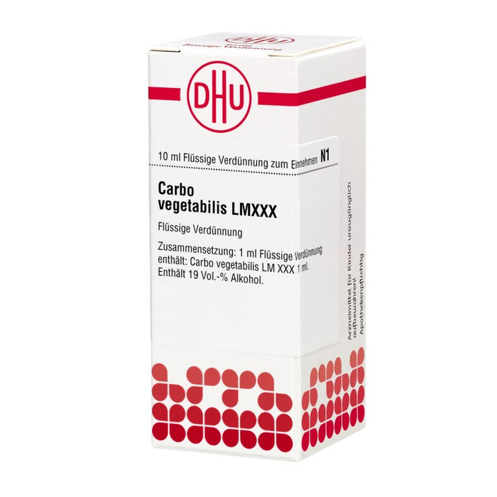 Carbo vegetabilis LM XXX DHU Dilution, 10 ml Lösung