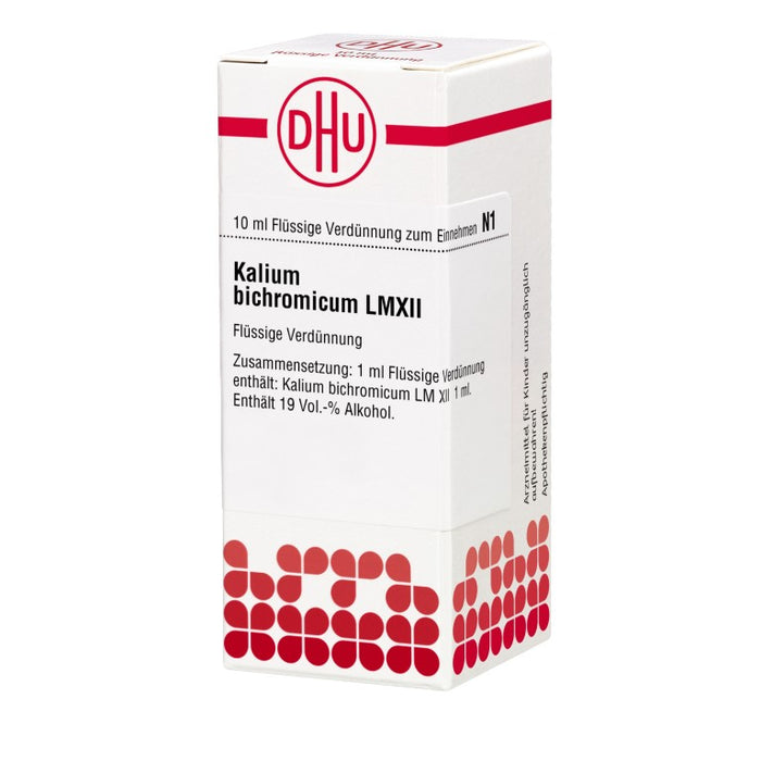 Kalium bichromicum LM XII DHU Dilution, 10 ml Lösung