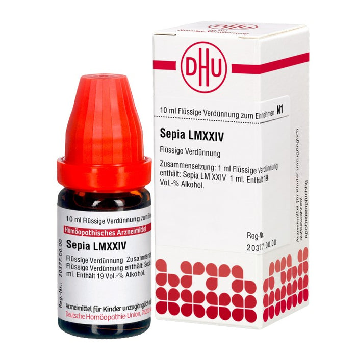 DHU Sepia LM XXIV Dilution, 10 ml Lösung