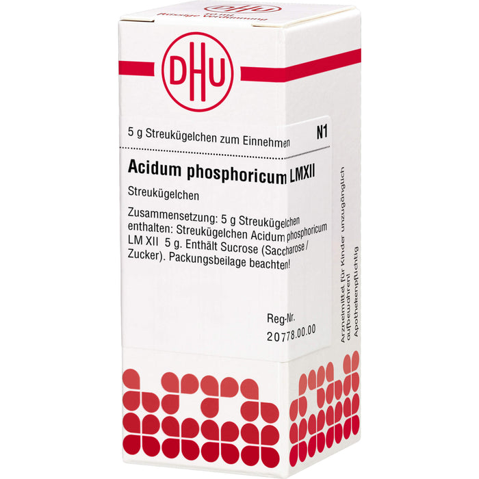 Acidum phosphoricum LM XII DHU Globuli, 5 g Globuli