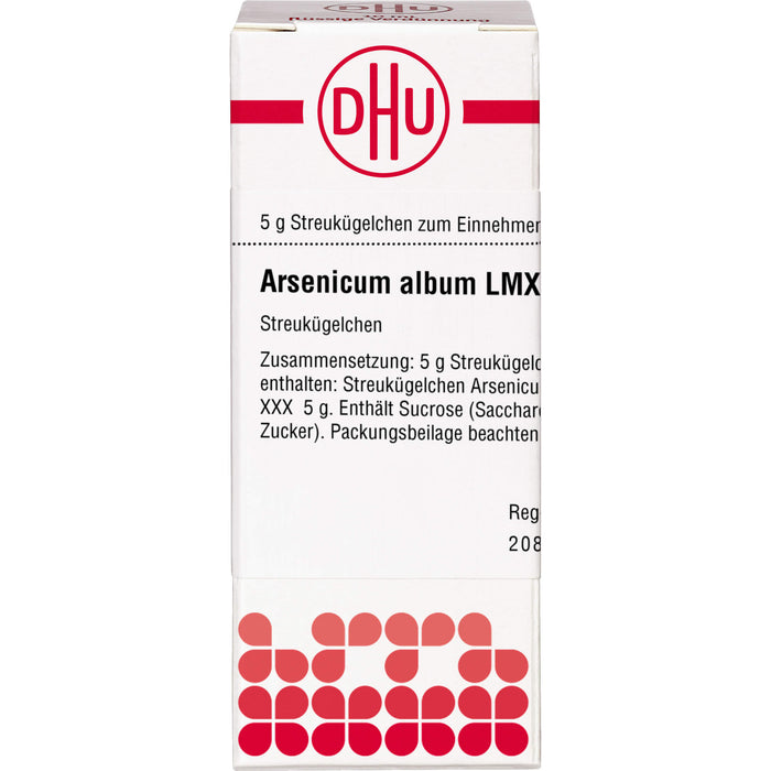 DHU Arsenicum album LM XXX Streukügelchen, 5 g Globules