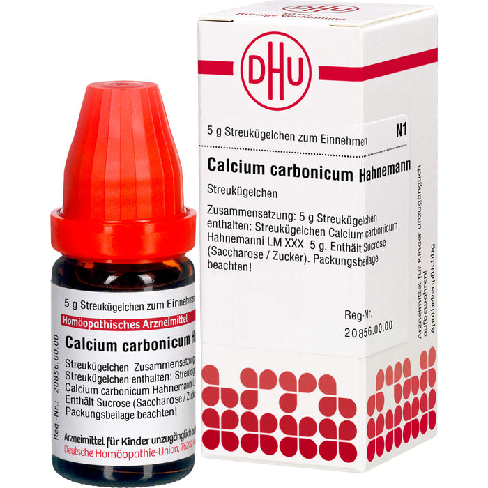 DHU Calcium carbonicum Hahnemanni LM XXX Streukügelchen, 5 g Globules