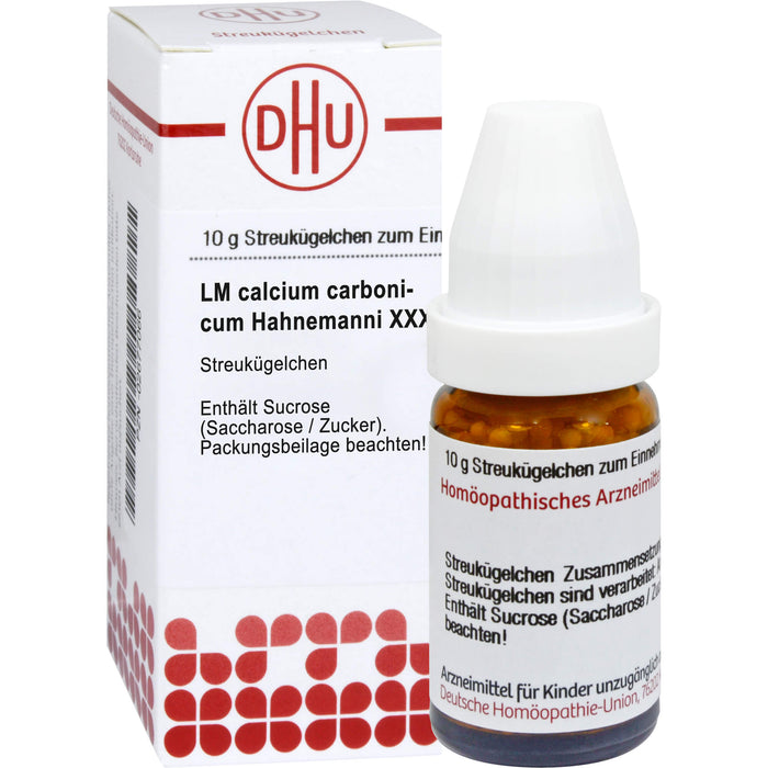 DHU Calcium carbonicum Hahnemanni LM XXX Streukügelchen, 5 g Globules