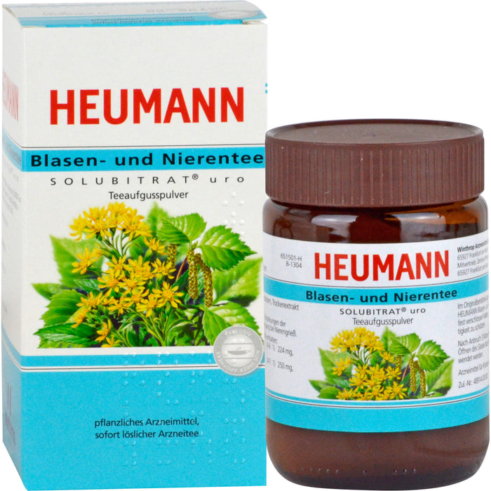 HEUMANN Blasen- und Nierentee Solubitrat uro Teeaufgusspulver, 60 g Tee