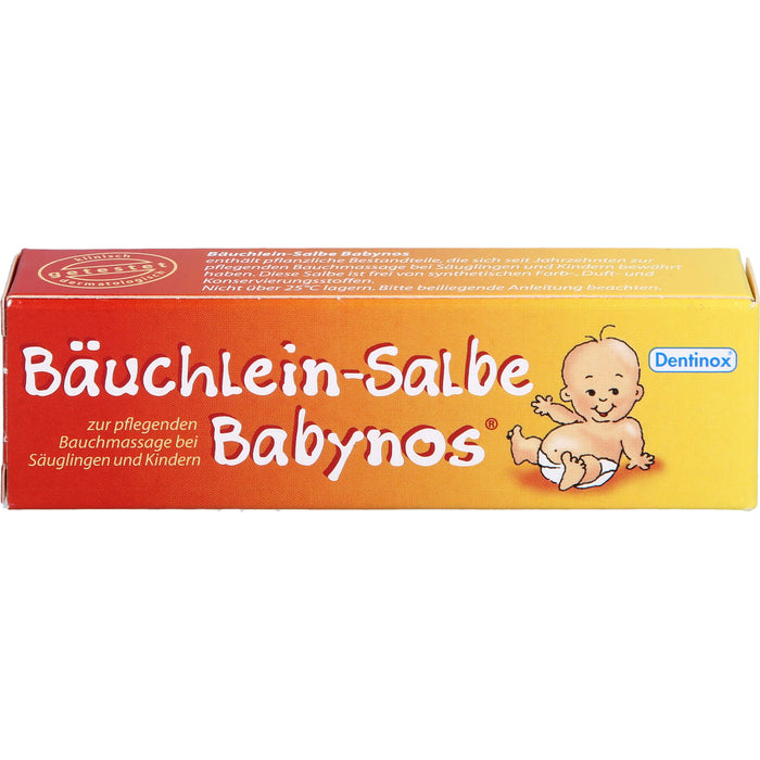 Bäuchlein-Salbe Babynos zur pflegenden Bauchmassage, 10 ml Ointment