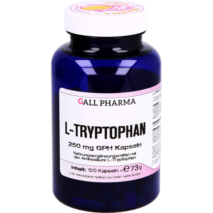 GALL PHARMA L-Tryptophan 250 mg GPH Kapseln, 120 pcs. Capsules