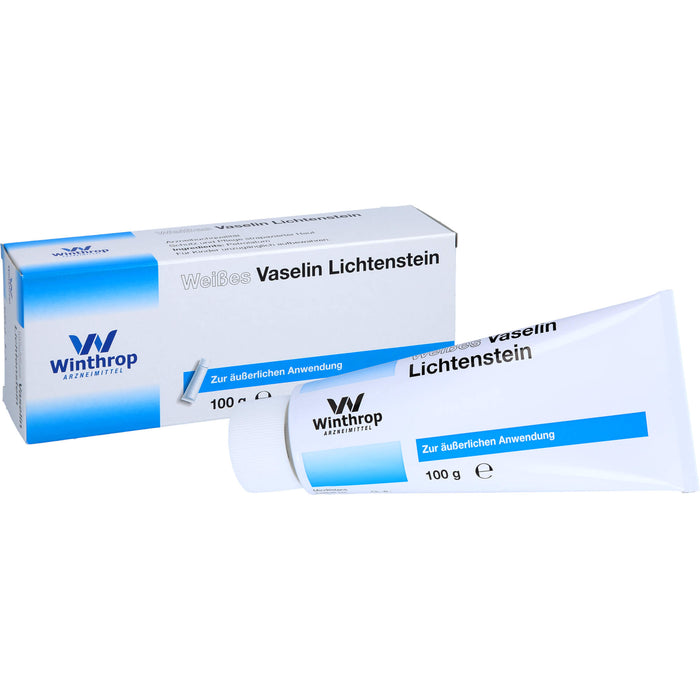 Winthrop weißes Vaselin Lichtenstein Salbe, 100 g Onguent